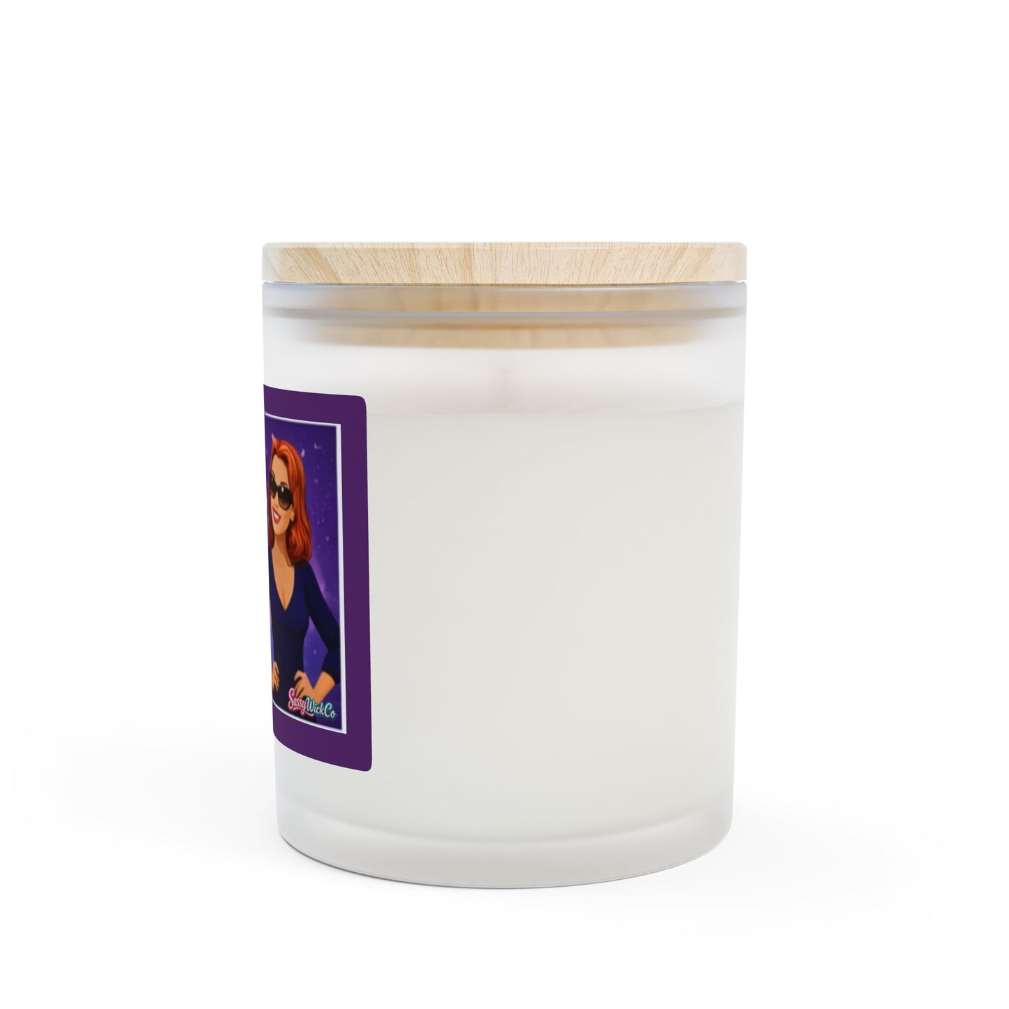 Main Character Energy — 11oz Scented Gift Frosted Glass Candle