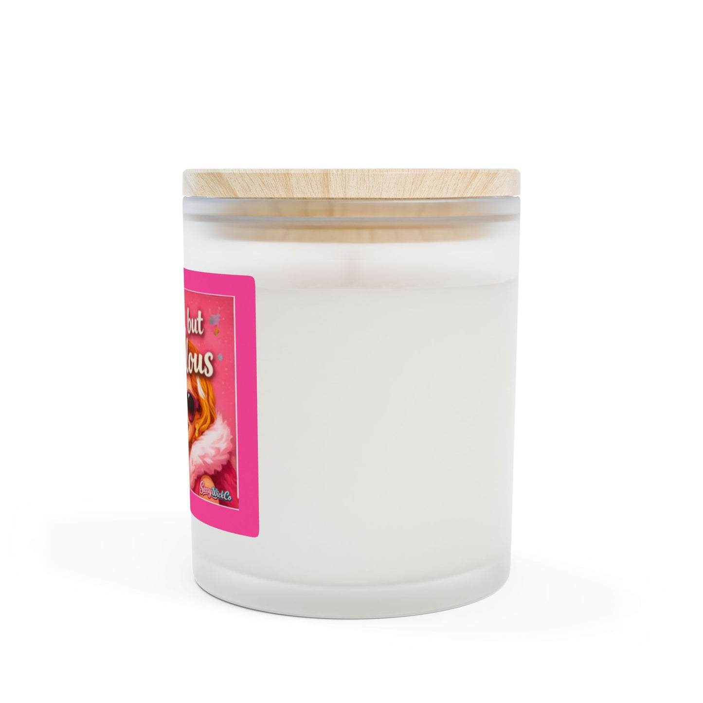 Delulu, but Fabulous - 11oz Frosted Glass Scented Candle