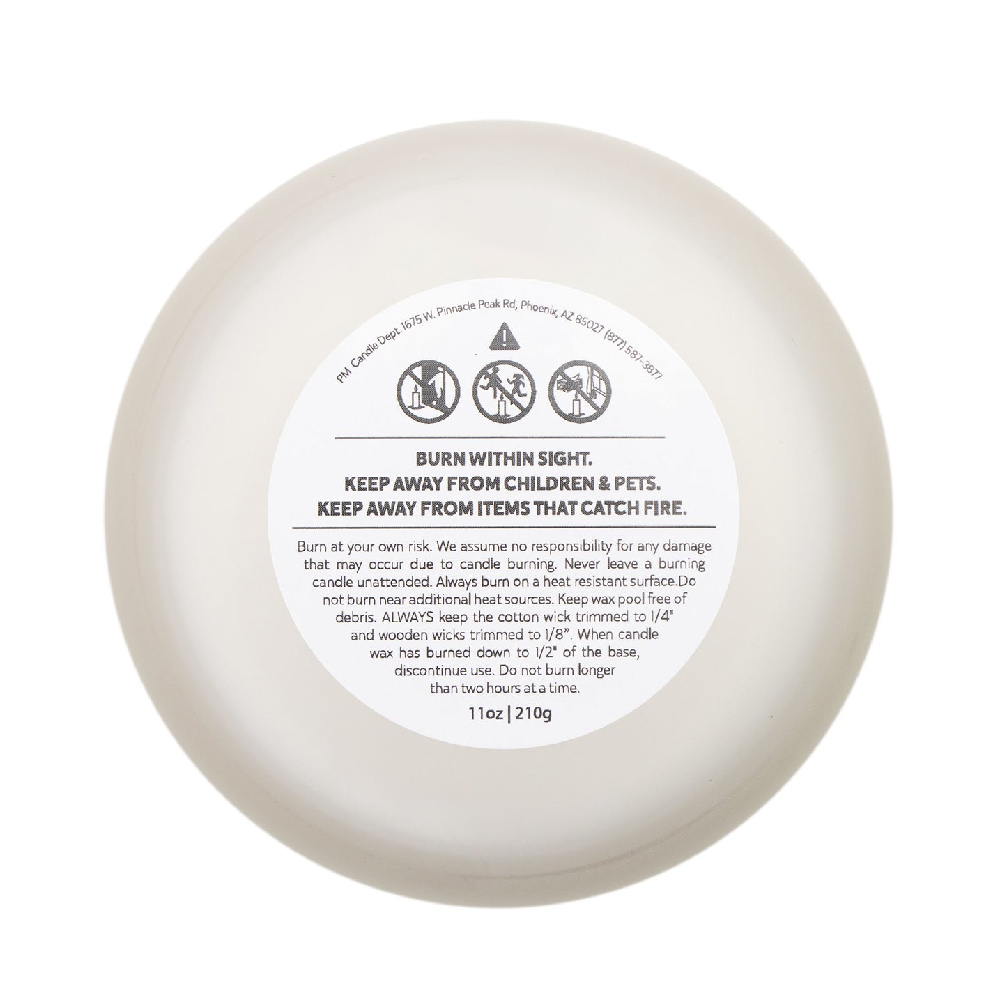 Manifesting Good Vibes Only Candle – 11oz Frosted Glass Aromatherapy Candle
