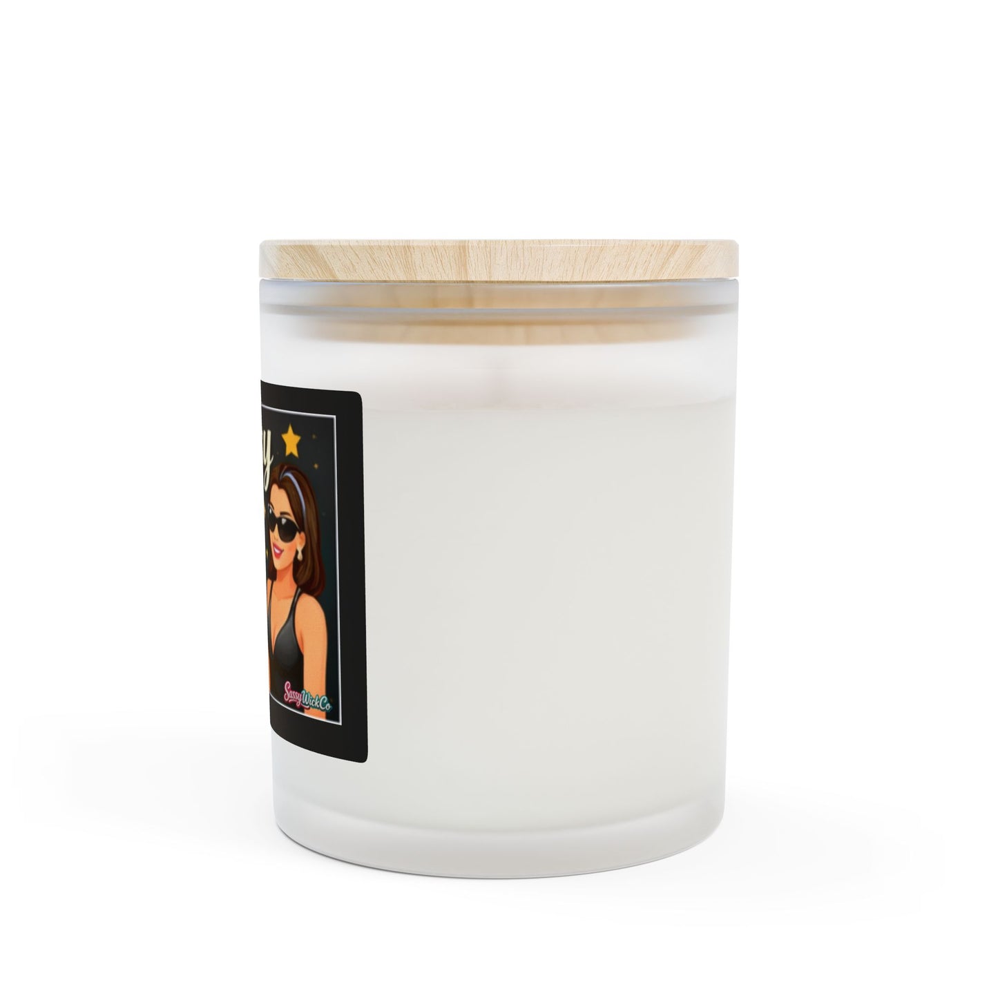 Sassy But Classy - 11oz Frosted Glass Candle
