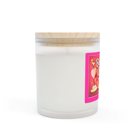 Birthday Queen Candle — 11oz Frosted Glass Scented Candle